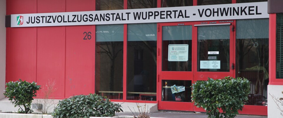 Pforte der JVA Wuppertal-Vohwinkel